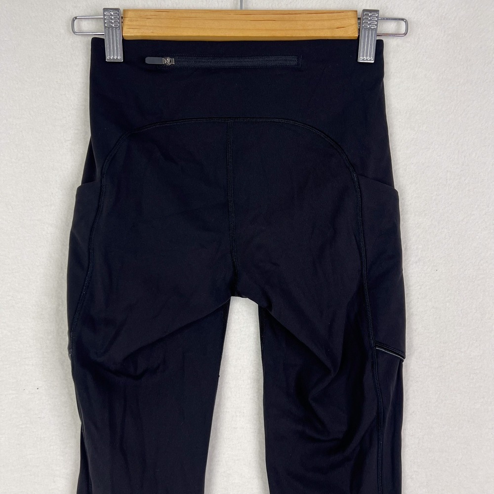Lululemon Black Speed Up Tight 28" Full On Luxtreme Size 2 - Picture 7 of 15